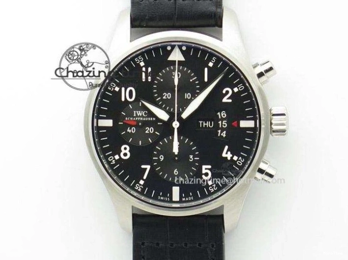 MIROTIME 0411 Efficient Portofino Chrono RG ZF 1:1 Best Edition White Dial on Brown Leather Strap A 7151